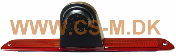 Køretøj specifik kamera til Mercedes Sprinter og VW Crafter med CMD-III-sensor og IR lysdioder.  udskifte af originale bremselygte. Synsvinkel 170 °.