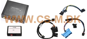 c.LOGiC med 2 stk a/v indgang BMW Professional E65/E66 med org. tv